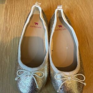 Crewcuts Kids Shiny Gold Dress Shoes